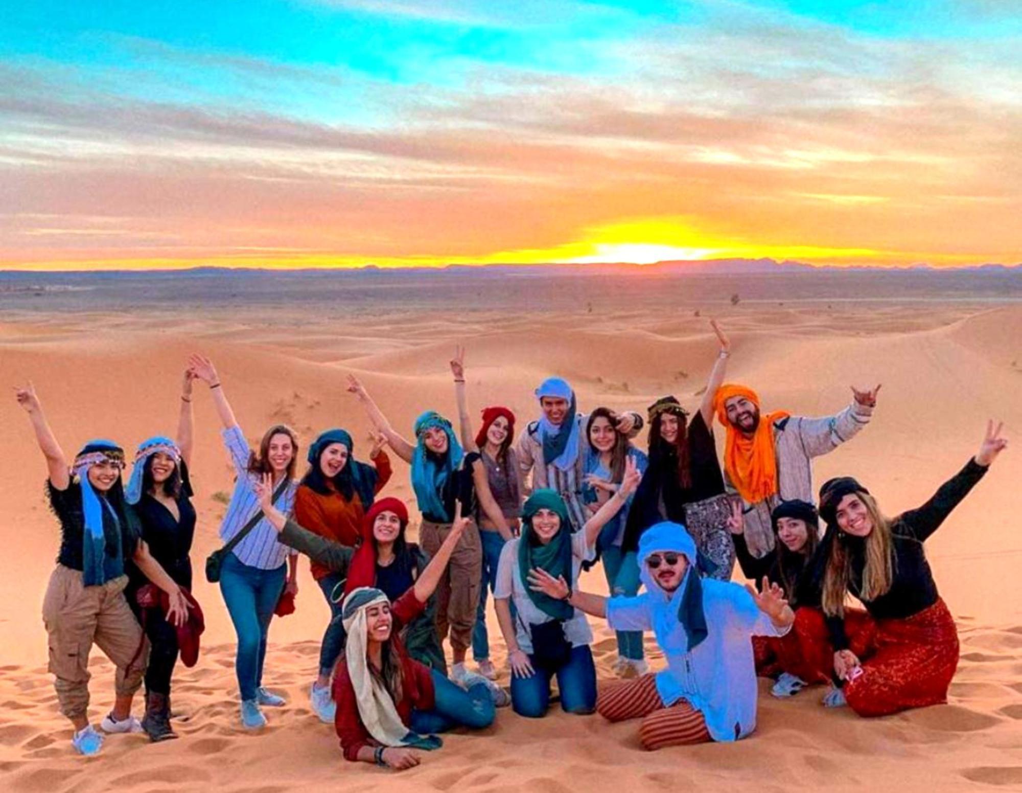 Bed and Breakfast Luxury Bedouin Camp Merzouga Exterior foto