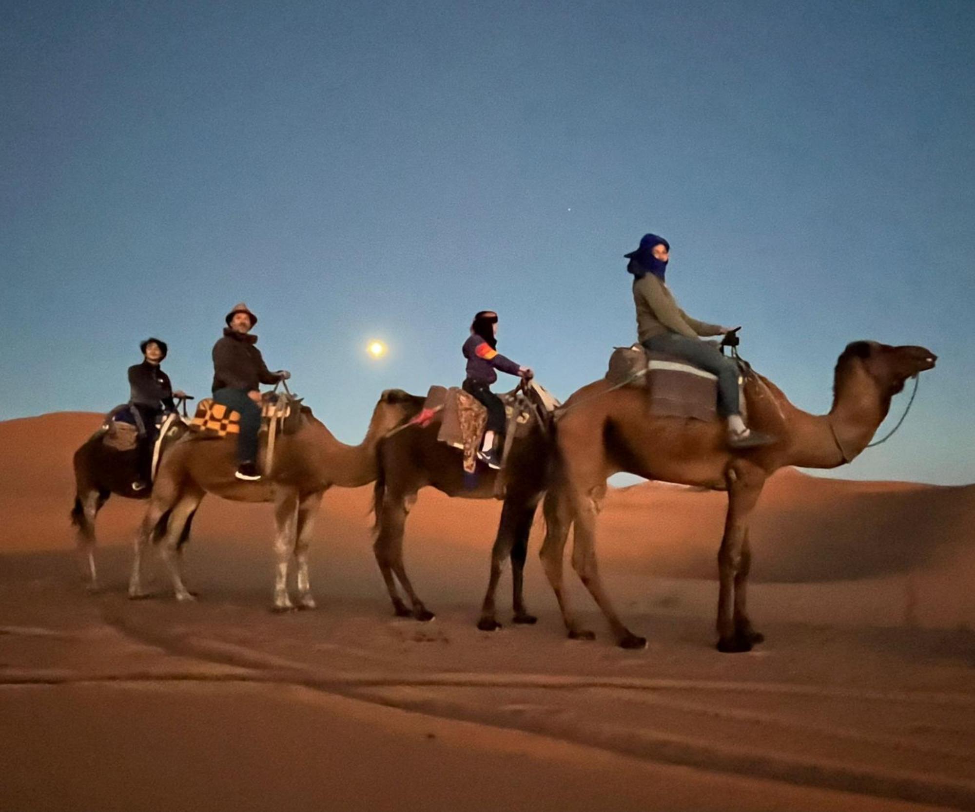 Bed and Breakfast Luxury Bedouin Camp Merzouga Exterior foto