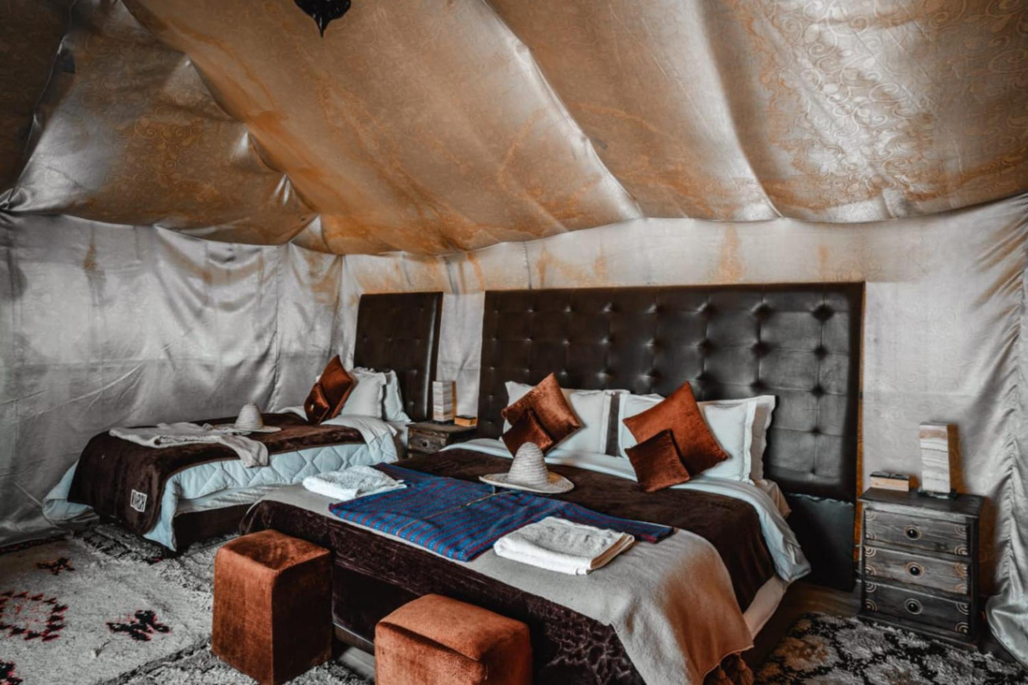 Bed and Breakfast Luxury Bedouin Camp Merzouga Exterior foto