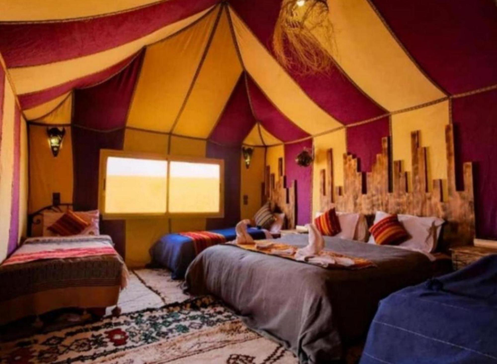Bed and Breakfast Luxury Bedouin Camp Merzouga Exterior foto