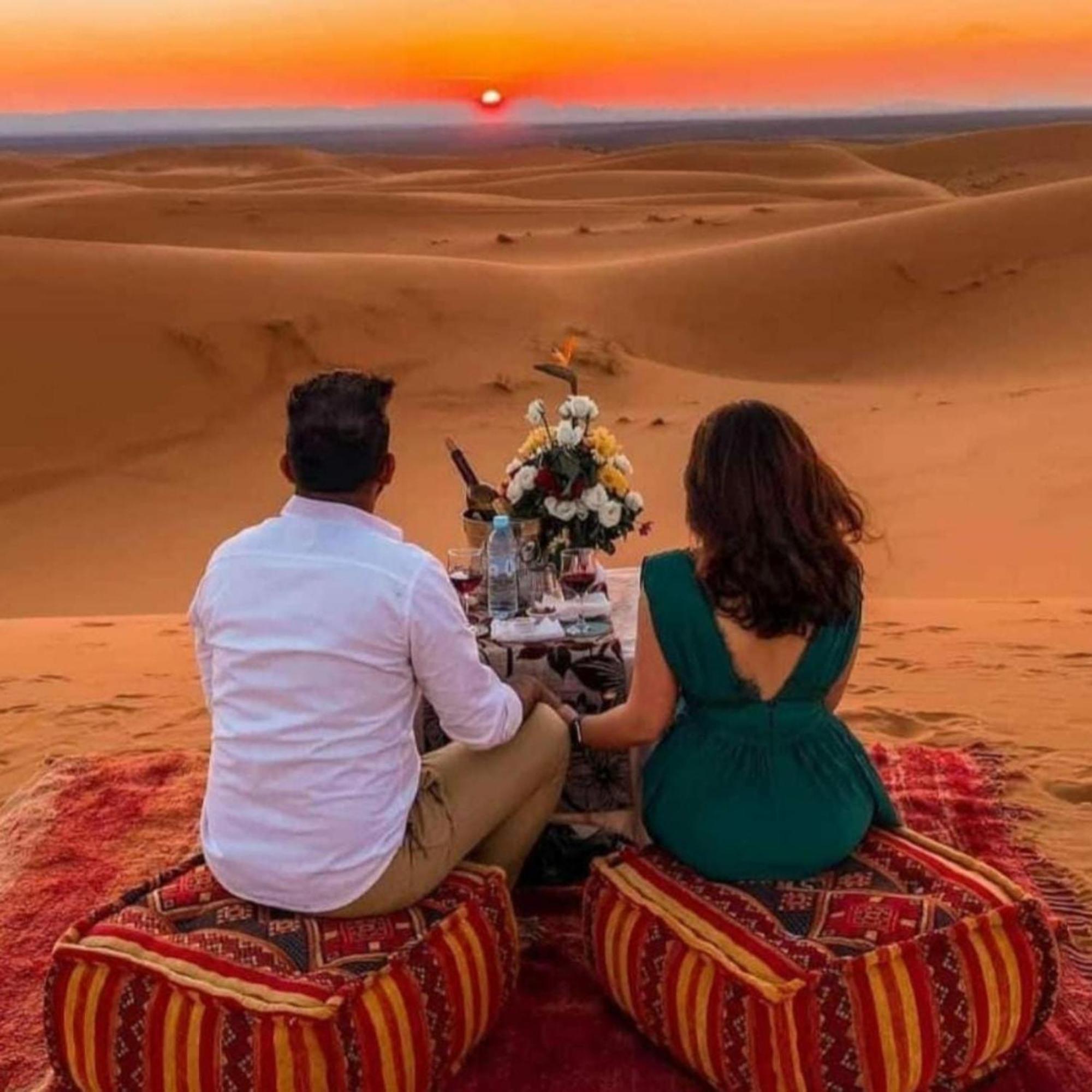 Bed and Breakfast Luxury Bedouin Camp Merzouga Exterior foto
