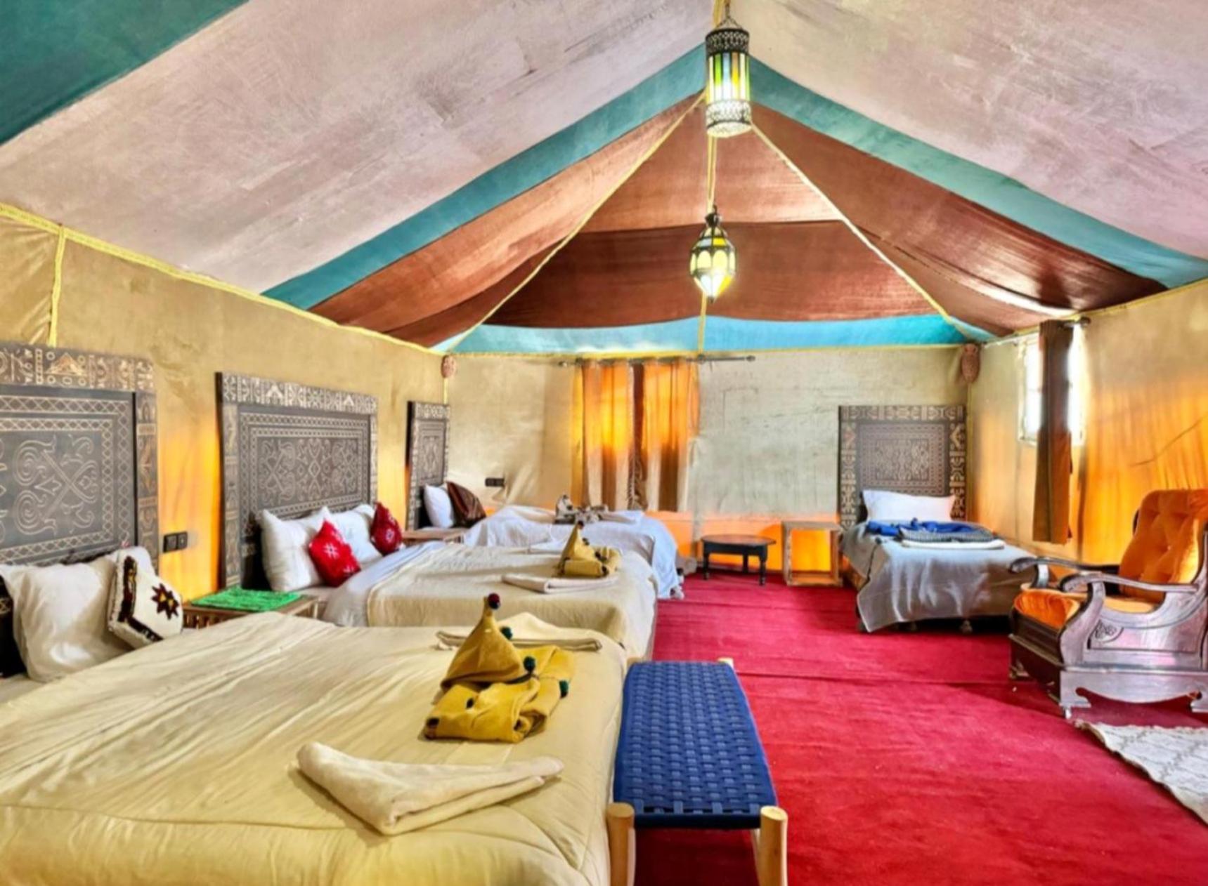 Bed and Breakfast Luxury Bedouin Camp Merzouga Exterior foto