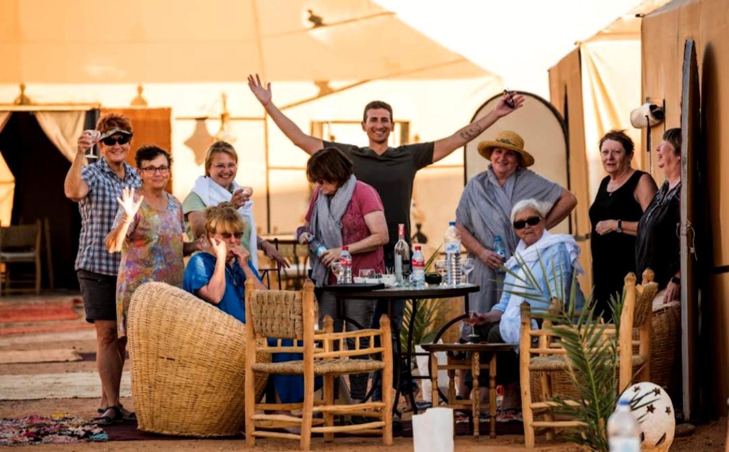 Bed and Breakfast Luxury Bedouin Camp Merzouga Exterior foto